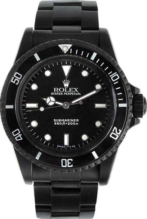 rolex black edition